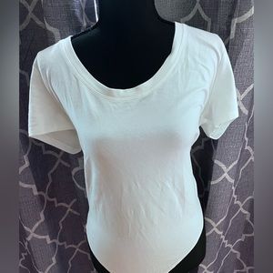Forever 21 White Bodysuit